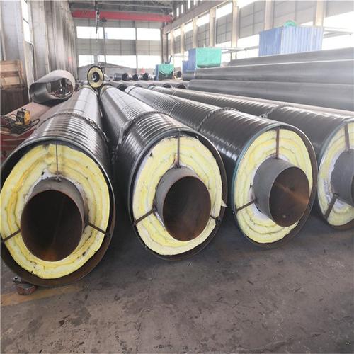 直埋与架空蒸汽管道的可靠之选 DN80钢套钢保温管及镀锌钢管